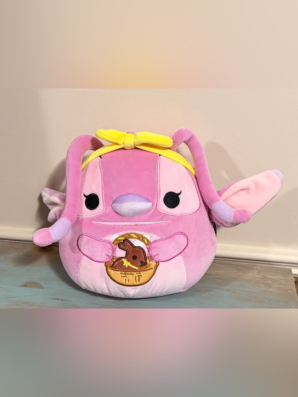 NWT Squishmallows Disney Lilo & Stitch Angel 8-inch Easter